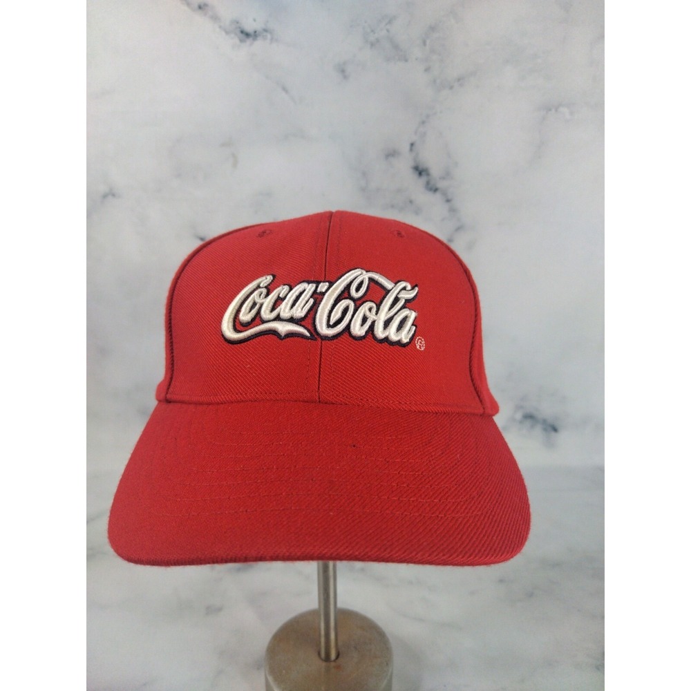 Coca Cola Atlanta Hat Cap Red One Size Stretch